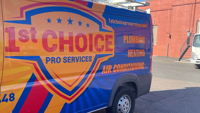 1st Choice Pro Services AC van - Parker, Centennial CO