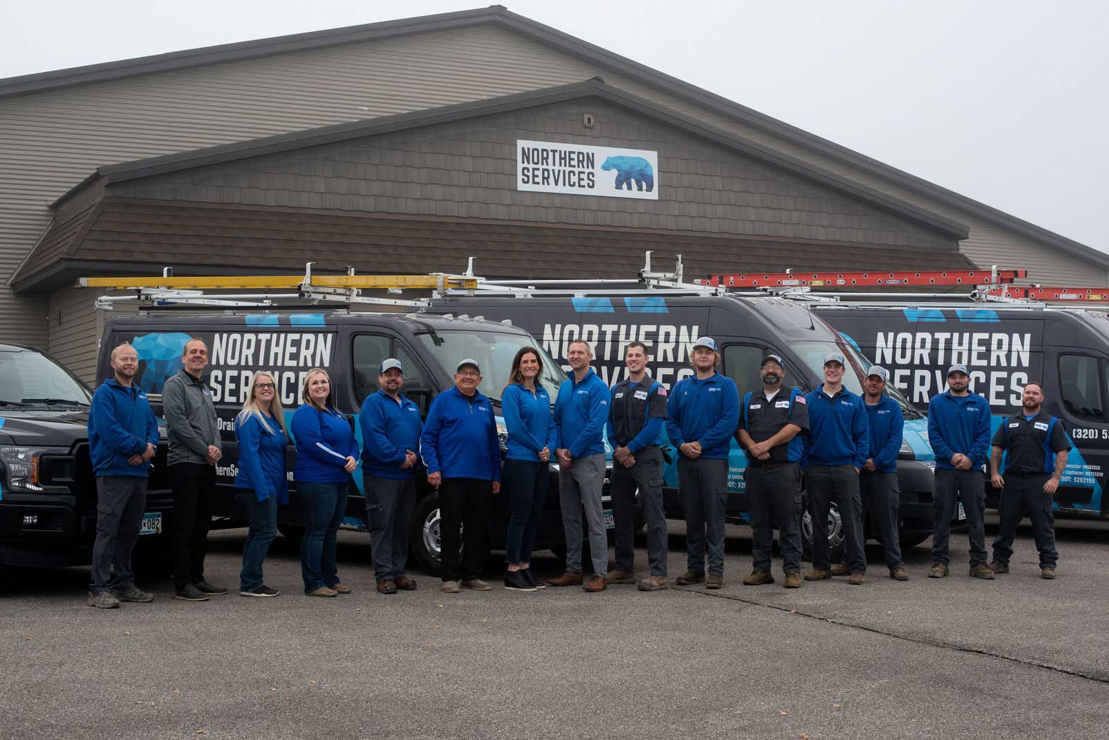 Northern Services certified technician at work