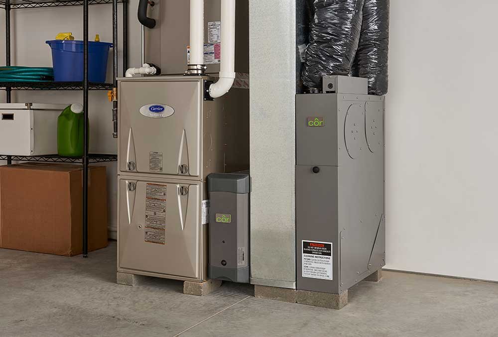 High efficiency furnace installed by Northern Services